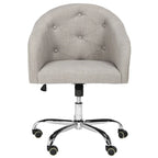 Verstellbarer drehbarer Bürostuhl mit Knopfheftung - 24"W x 22"D x 35"H