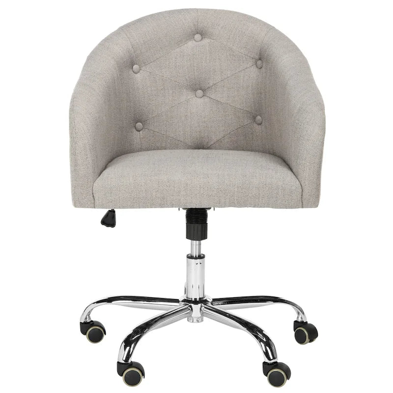 Verstellbarer drehbarer Bürostuhl mit Knopfheftung - 24"W x 22"D x 35"H
