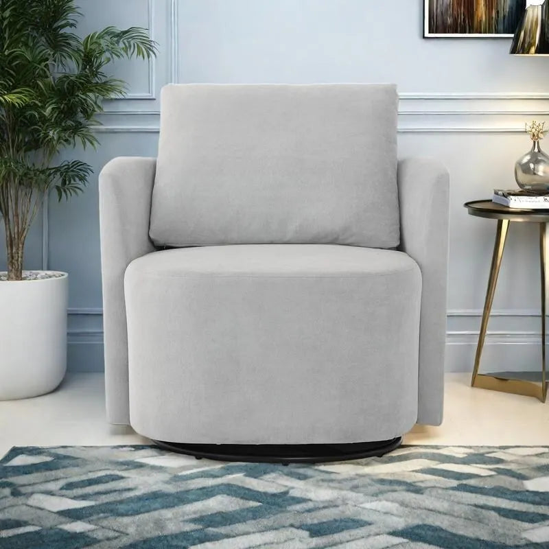 360 Swivel Barrel Chair with Ergonomic Design