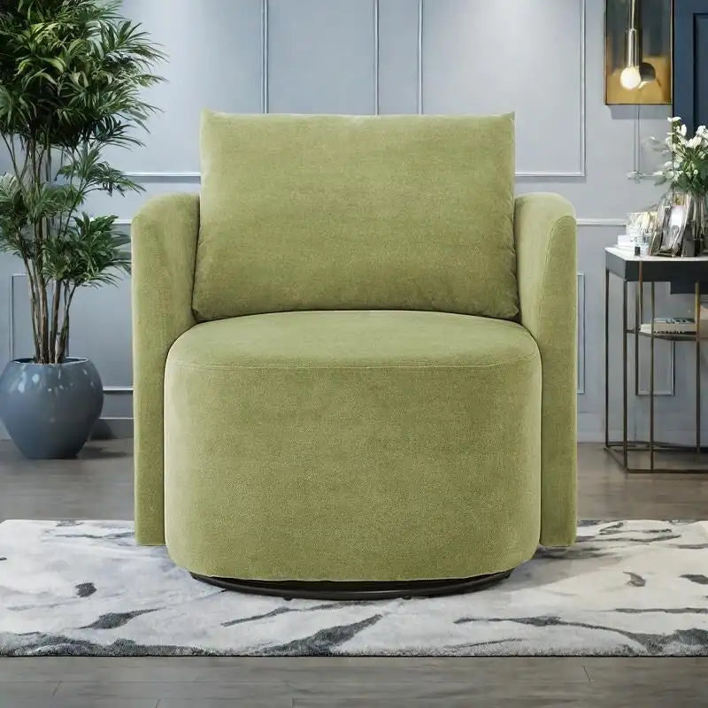 360 Swivel Barrel Chair with Ergonomic Design