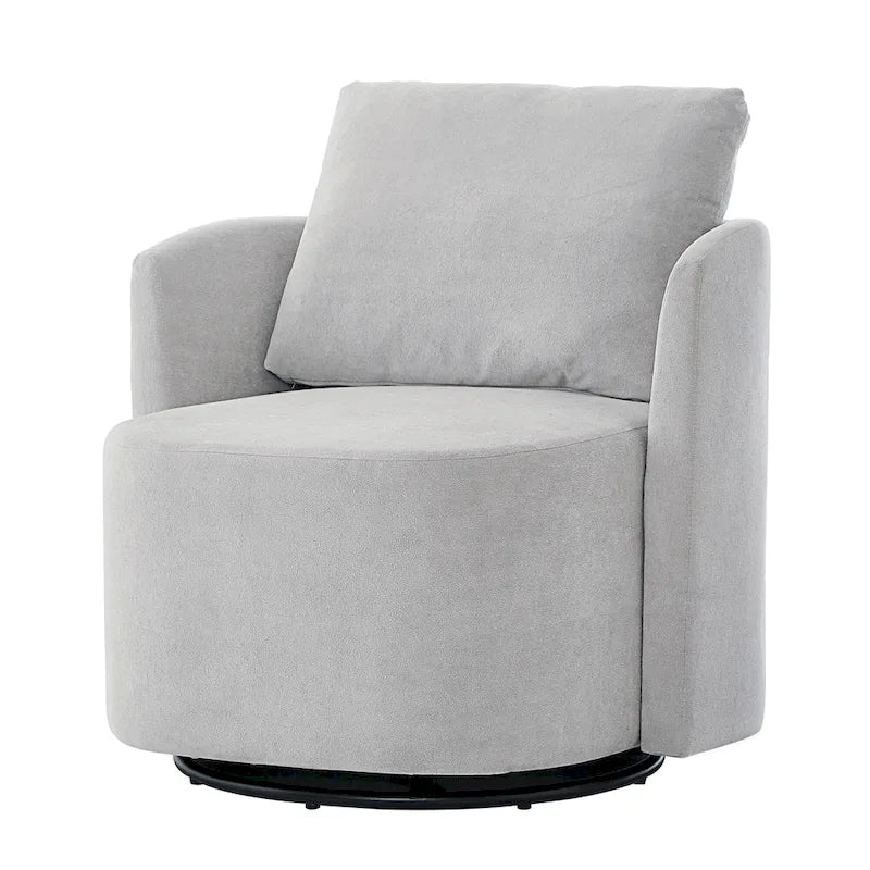 360 Swivel Barrel Chair with Ergonomic Design