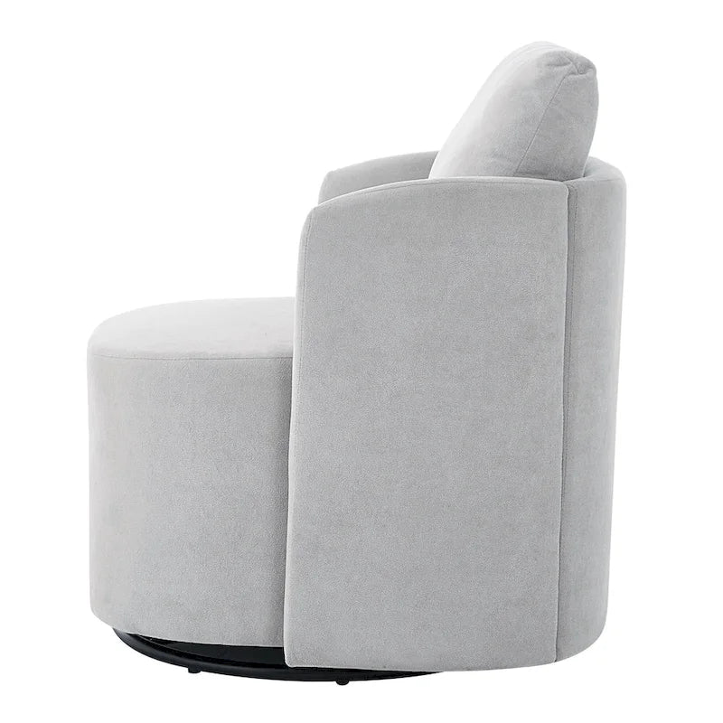 360 Swivel Barrel Chair with Ergonomic Design