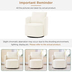 360 Swivel Barrel Chair with Ergonomic Design