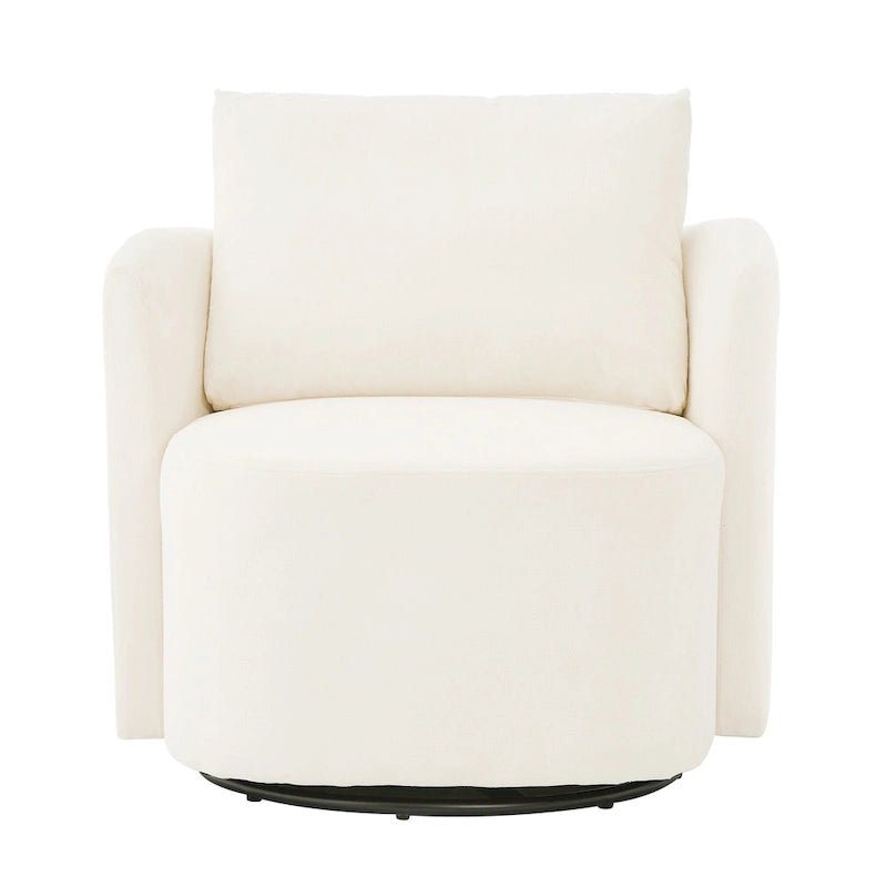 360 Swivel Barrel Chair with Ergonomic Design