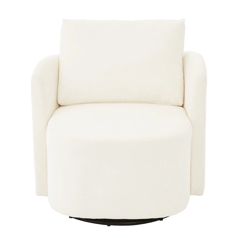 360 Swivel Barrel Chair with Ergonomic Design