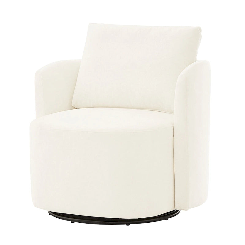 360 Swivel Barrel Chair with Ergonomic Design