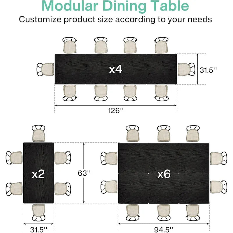 31.5-Inch Square Dining Table with Metal Frame