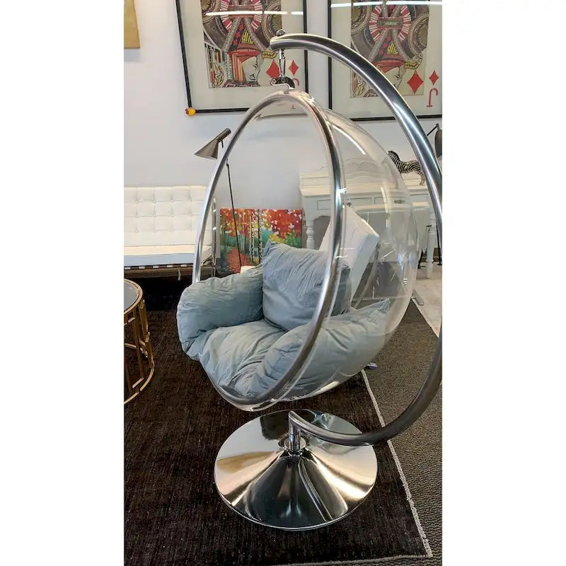 Bubble Accent Chair with Stand