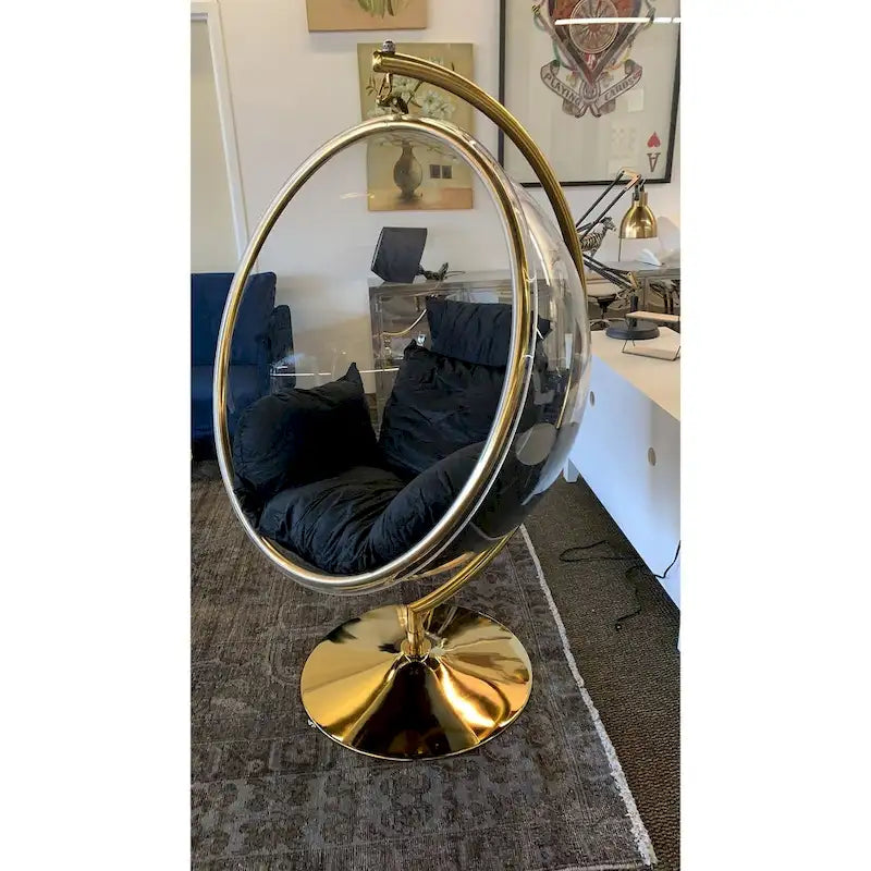 Bubble Accent Chair with Stand