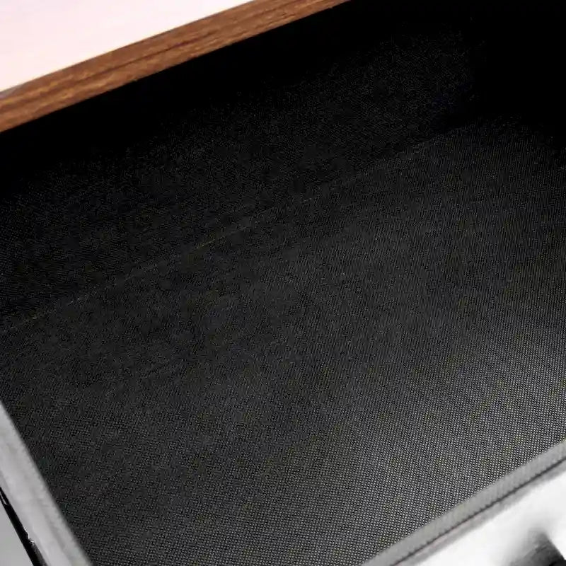 4-Drawer Fabric Storage Chest with Wood Top