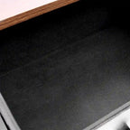 4-Drawer Fabric Storage Chest with Wood Top