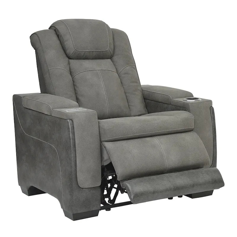 Power Recliner with Adjustable Headrest and Zero-Gravity Ottoman