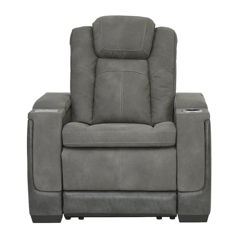 Power Recliner with Adjustable Headrest and Zero-Gravity Ottoman