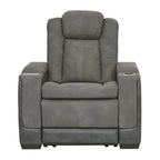 Power Recliner with Adjustable Headrest and Zero-Gravity Ottoman