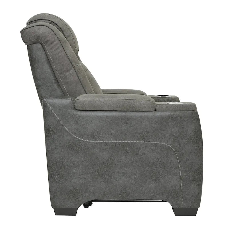 Power Recliner with Adjustable Headrest and Zero-Gravity Ottoman