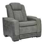 Power Recliner with Adjustable Headrest and Zero-Gravity Ottoman