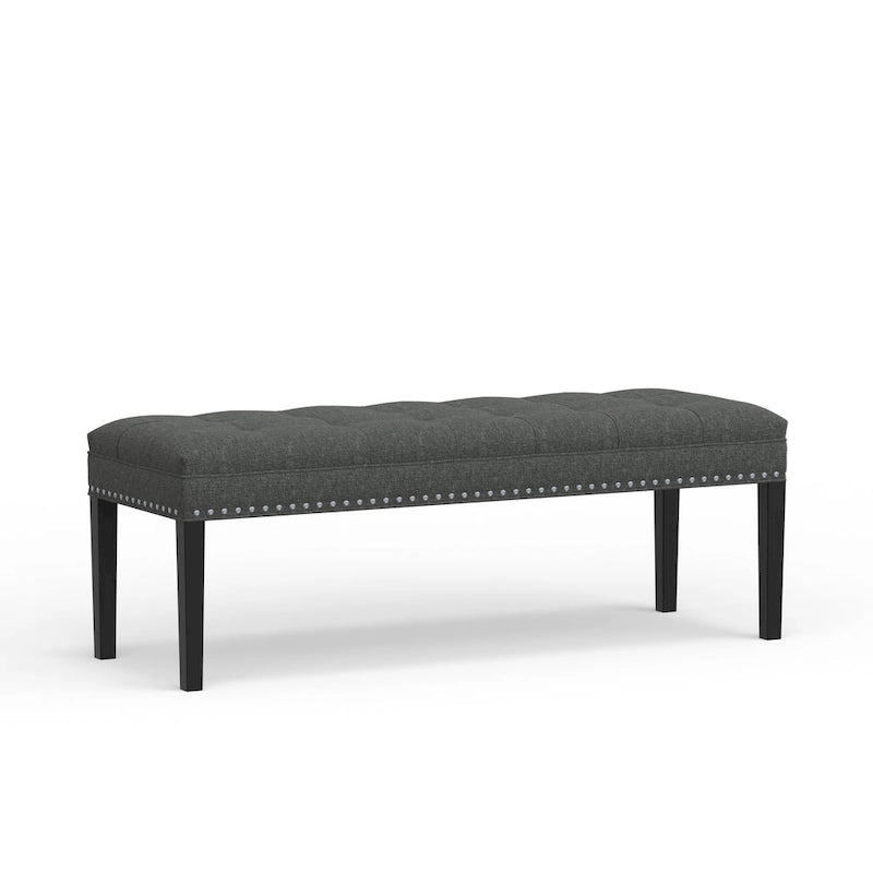 46.5" Upholstered Storage Bench