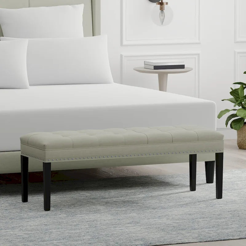 46.5" Upholstered Storage Bench