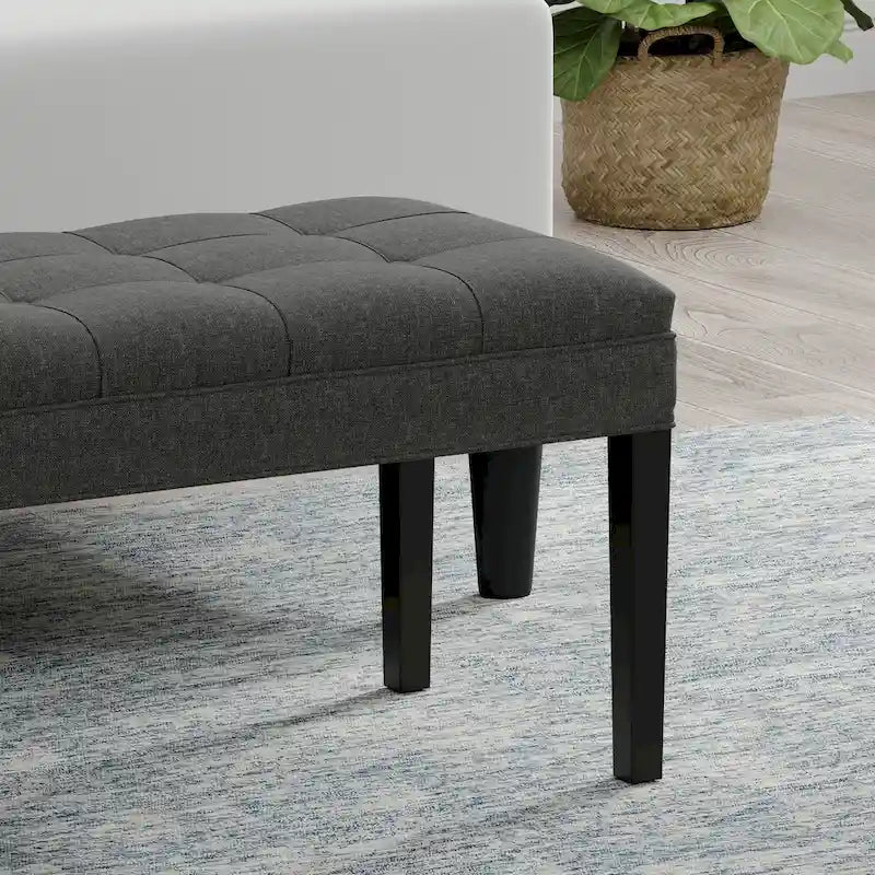 46.5" Upholstered Storage Bench