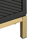 26-Inch Tall 2-Drawer Nightstand with USB Ports and Power Outlets