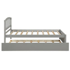Struttura letto a piattaforma singolo con letto estraibile
