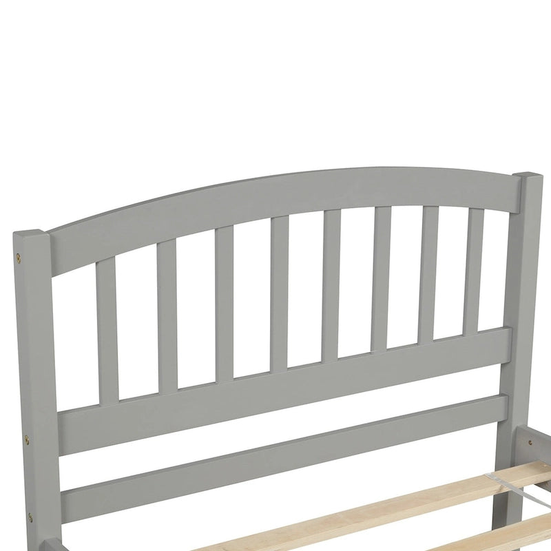 Struttura letto a piattaforma singolo con letto estraibile