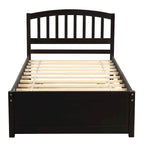 Struttura letto a piattaforma singolo con letto estraibile