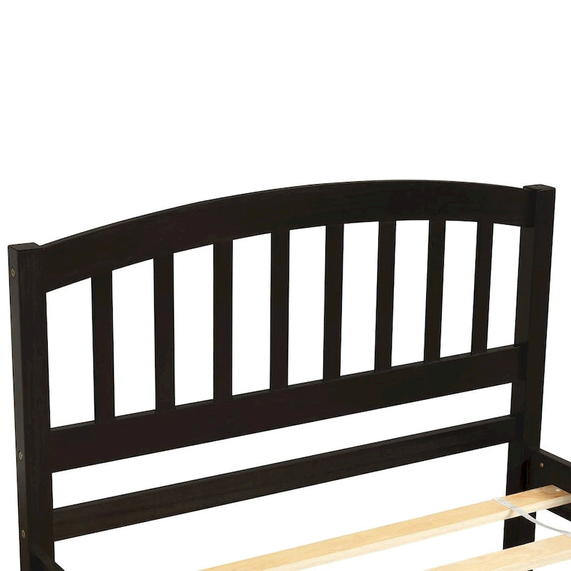 Struttura letto a piattaforma singolo con letto estraibile