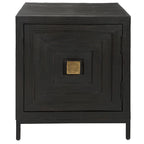 Uttermost Aiken Geometric Cabinet / End Table - 22W x 26H x 20D