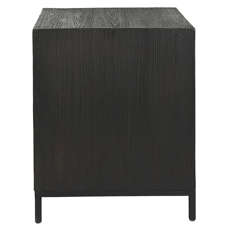 Mobiletto geometrico / tavolino laterale - 22W x 26H x 20D