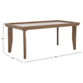 Rectangular Accent Coffee Table - 47W x 24D x 20H