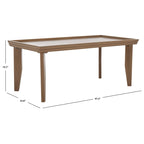 Rectangular Accent Coffee Table - 47W x 24D x 20H