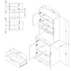 Myro Pantry Cabinet