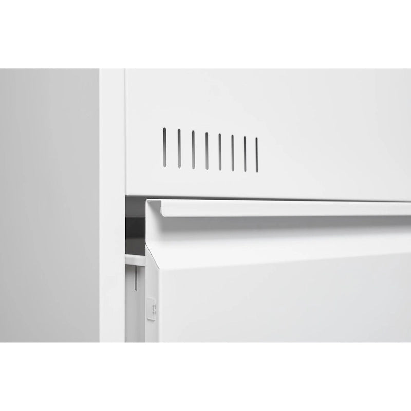 Metall-Aktenschrank mit 3 Schubladen und Schloss