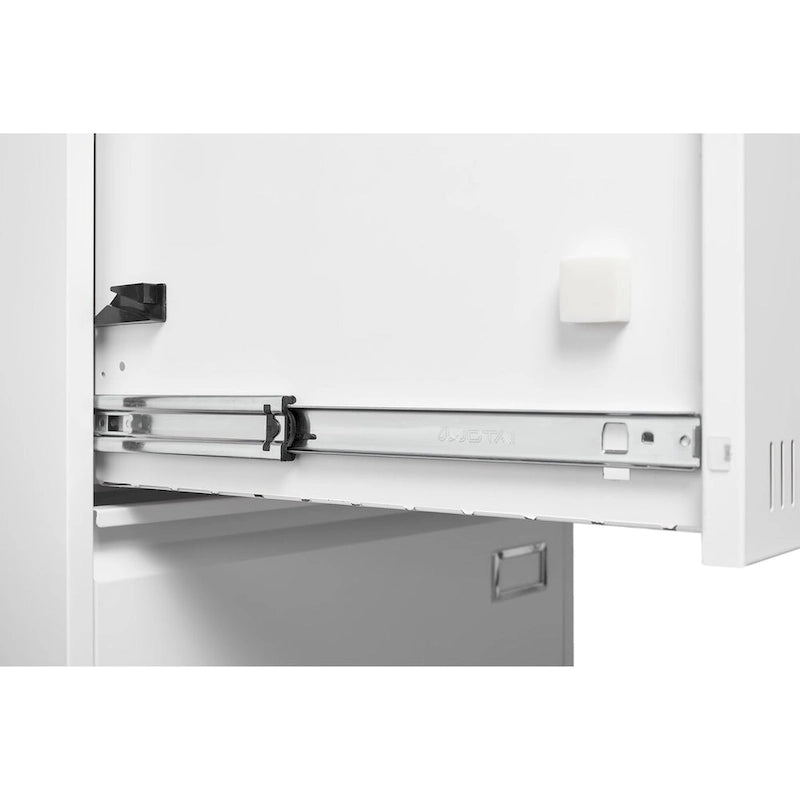 Metall-Aktenschrank mit 3 Schubladen und Schloss